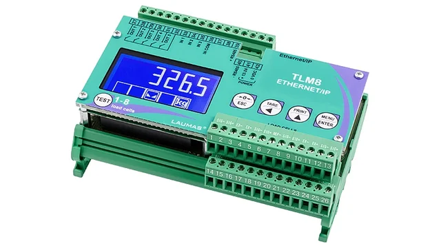 LAUMAS TLM8 ETHERNET/IP — komponent systemu wagowego