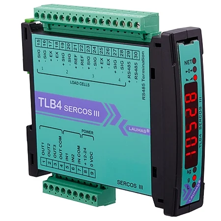 LAUMAS TLB4 SERCOS III — komponent systemu wagowego