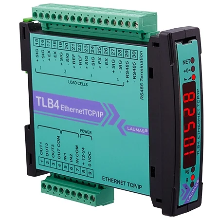 LAUMAS TLB4 ETHERNET TCP/IP — komponent systemu wagowego