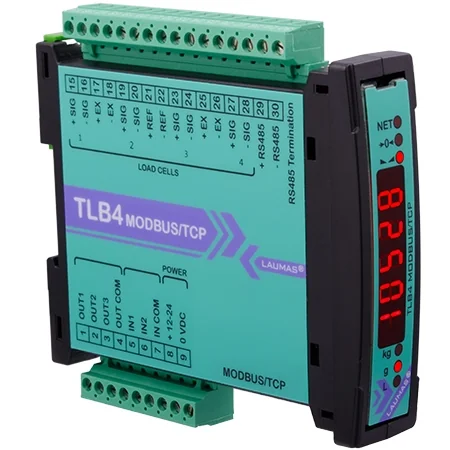 LAUMAS TLB4 MODBUS/TCP — komponent systemu wagowego